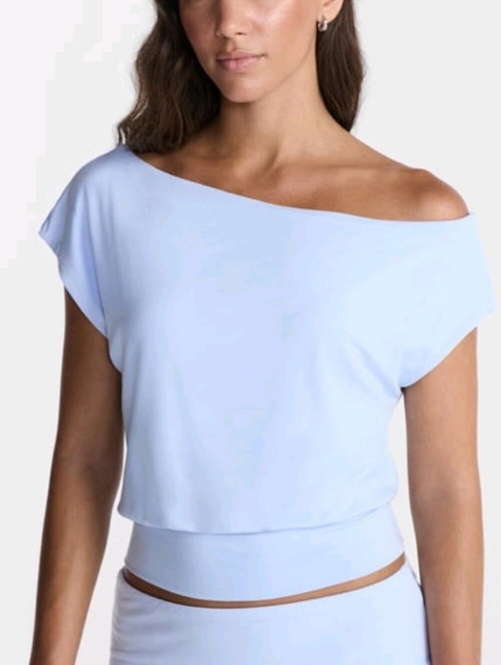 No Boundaries Asymmetrical Top with Banded Bottom Size XL NWT